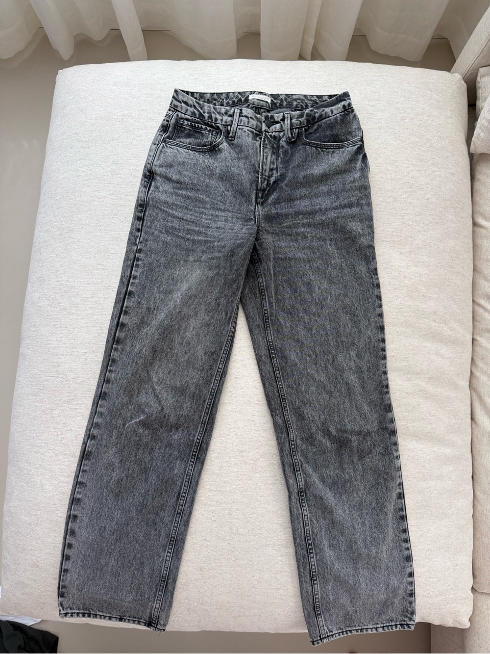 High-Rise Black Gray Women's Jeans - Good American